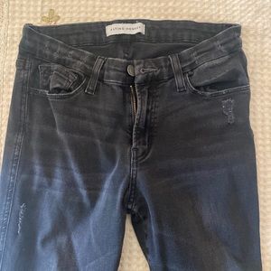 Flying Monkey Distressed Black Jeans